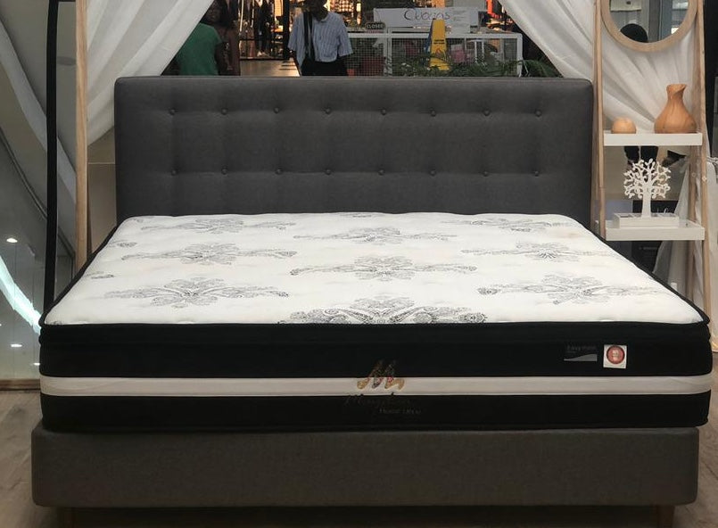 Bed Frame (72"x75") queen size with 2 side drawers