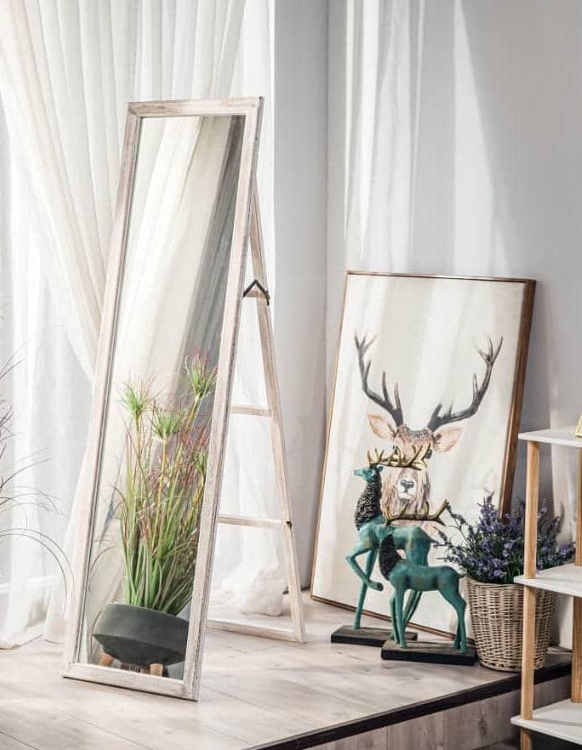 Wooden Dressing Mirror