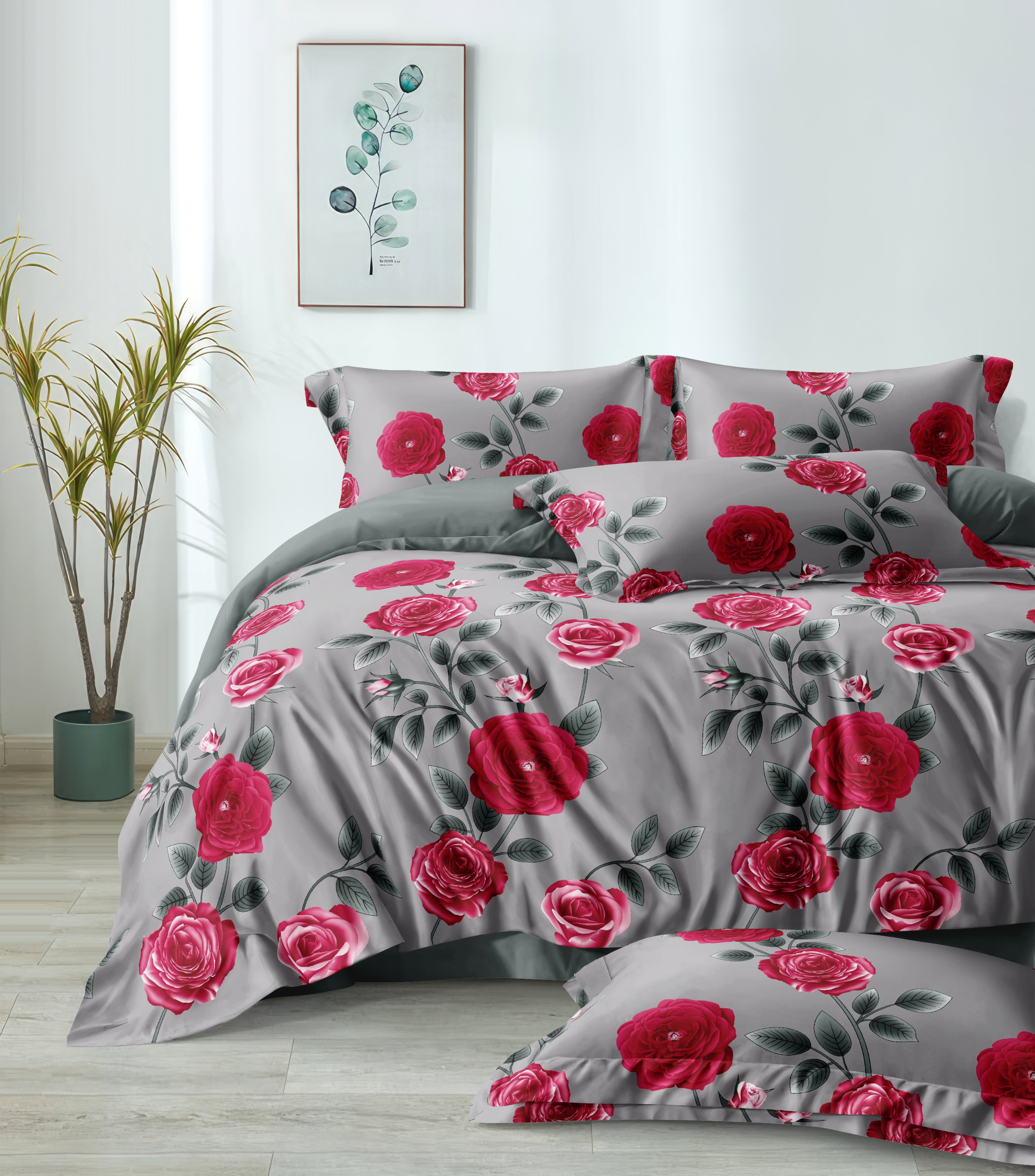 Double Size, Coloured bedsheet.