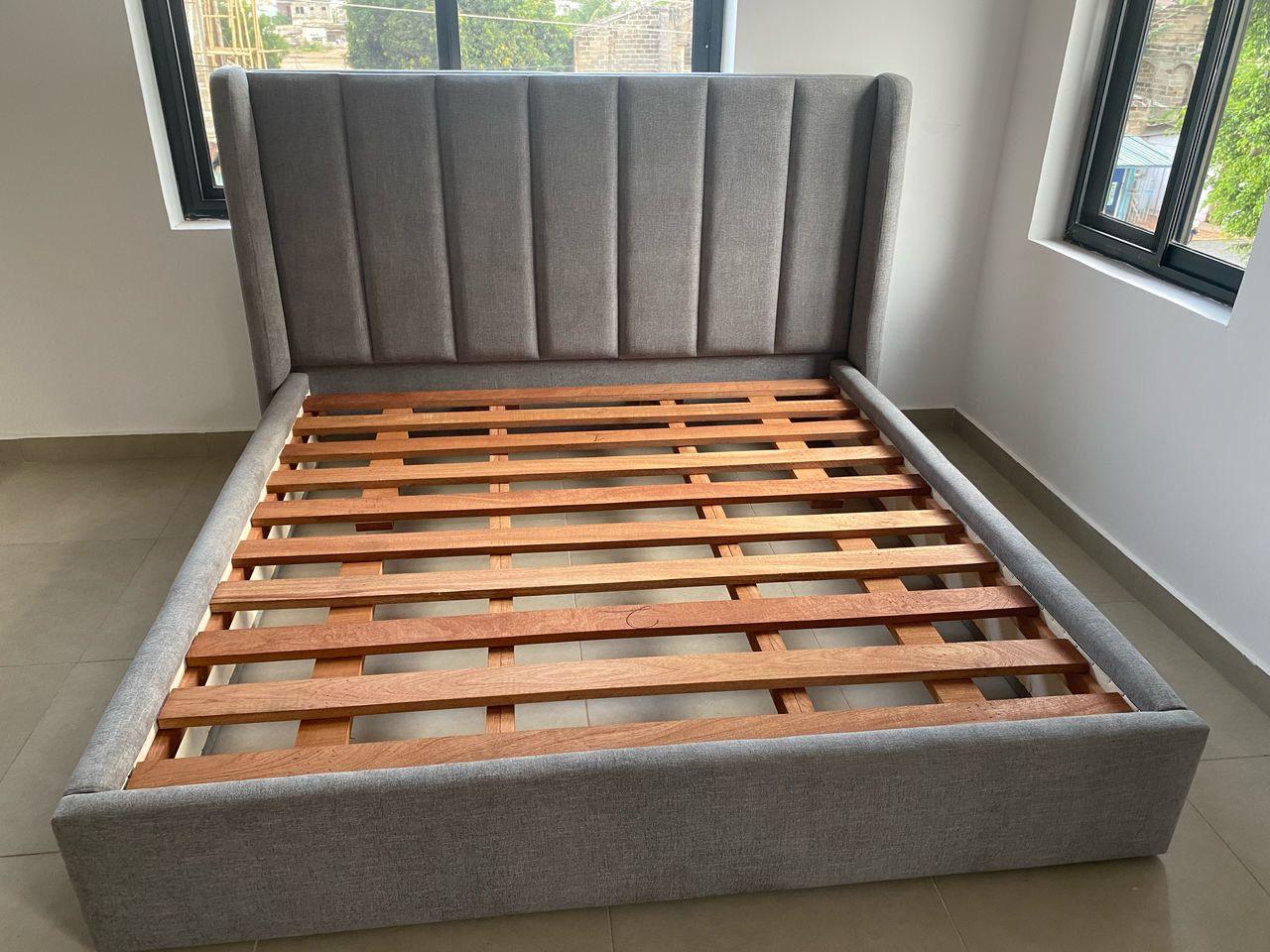 Bed Frame (54"x75") double bed with 2 side drawers