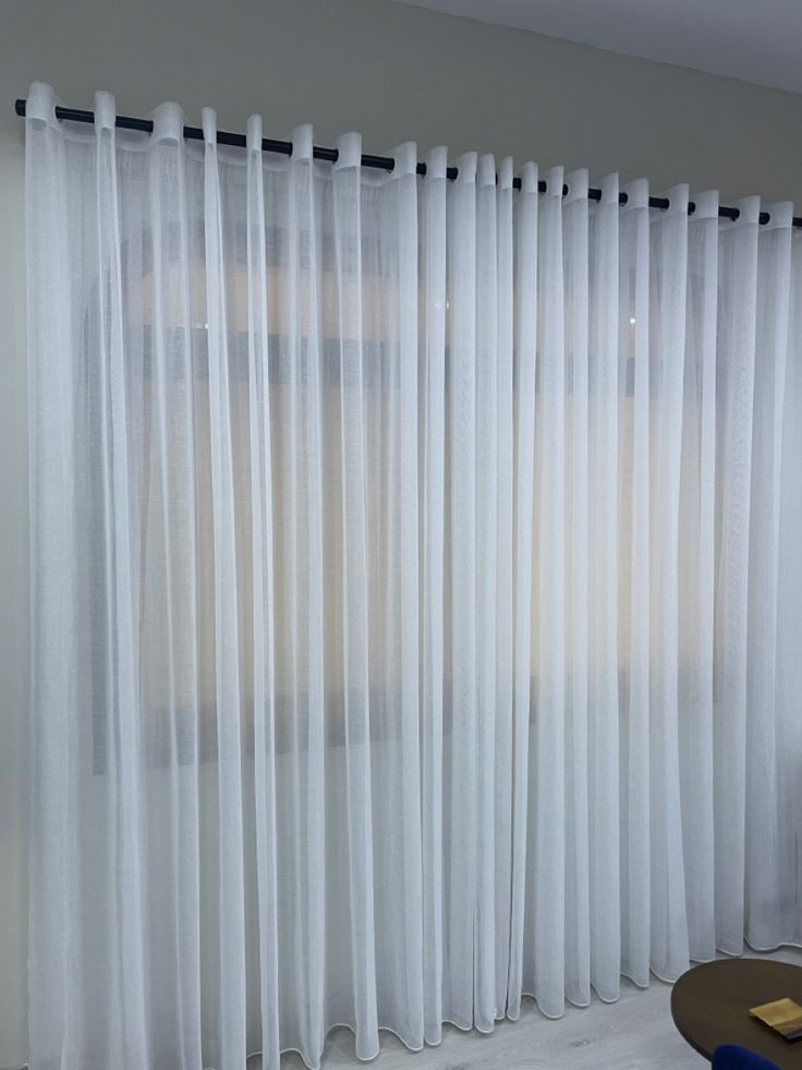 2 piece sheer curtains