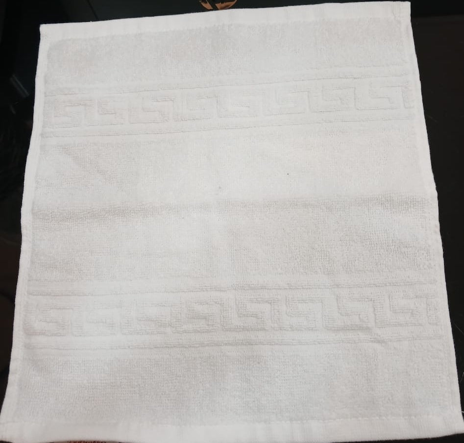 White face towel (500g) 30x30cm